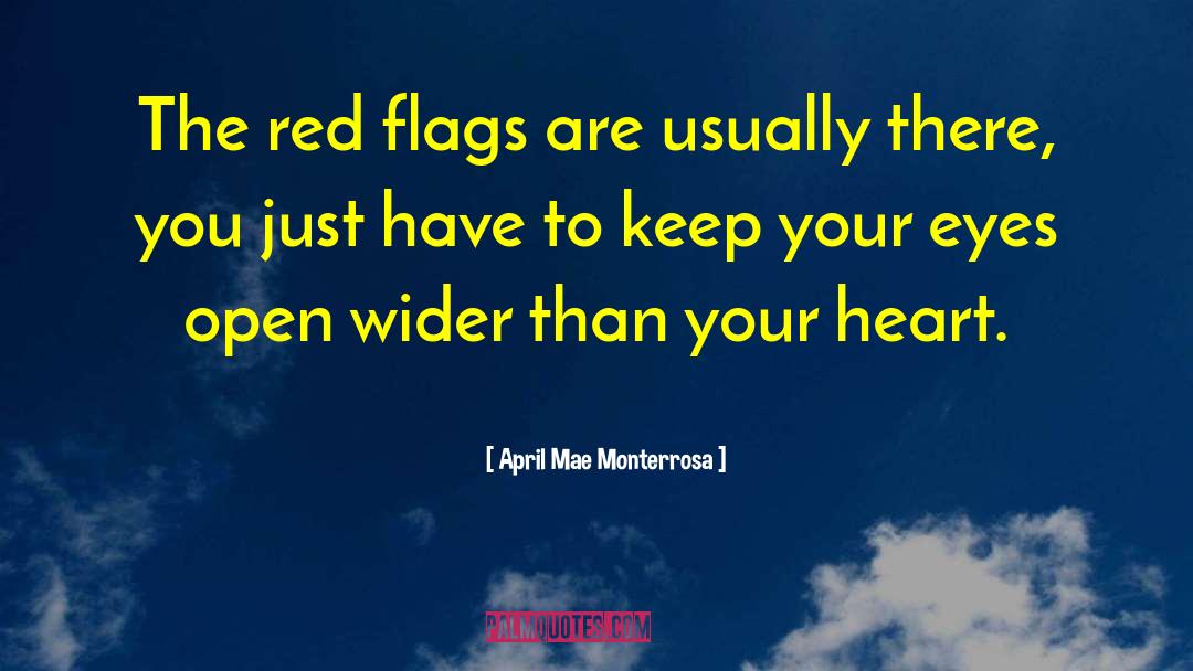 Red Hat quotes by April Mae Monterrosa