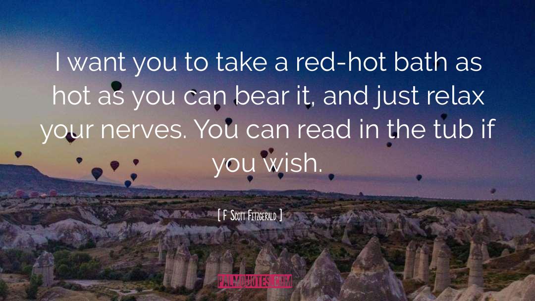 Red Hot quotes by F Scott Fitzgerald