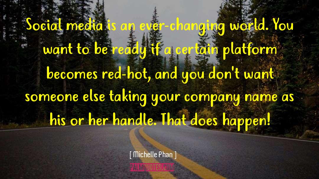 Red Hot quotes by Michelle Phan