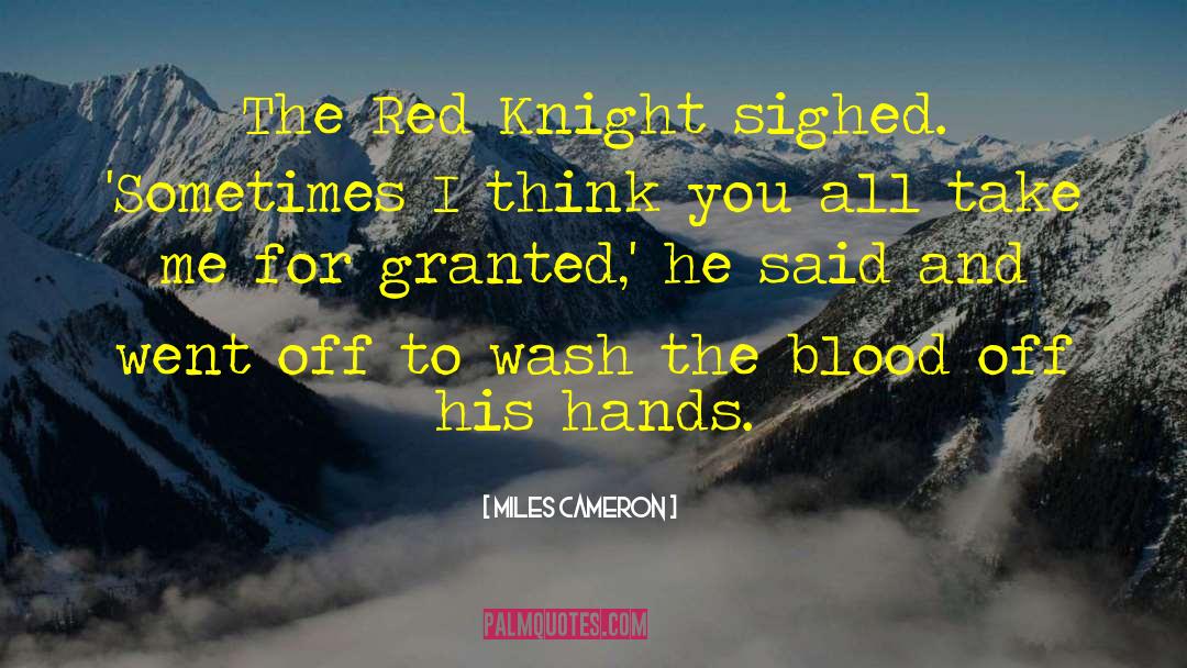 Red Knight quotes by Miles Cameron