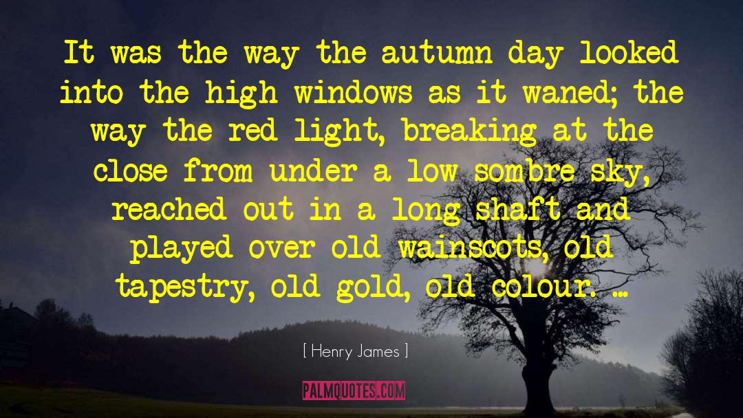 Red Light quotes by Henry James