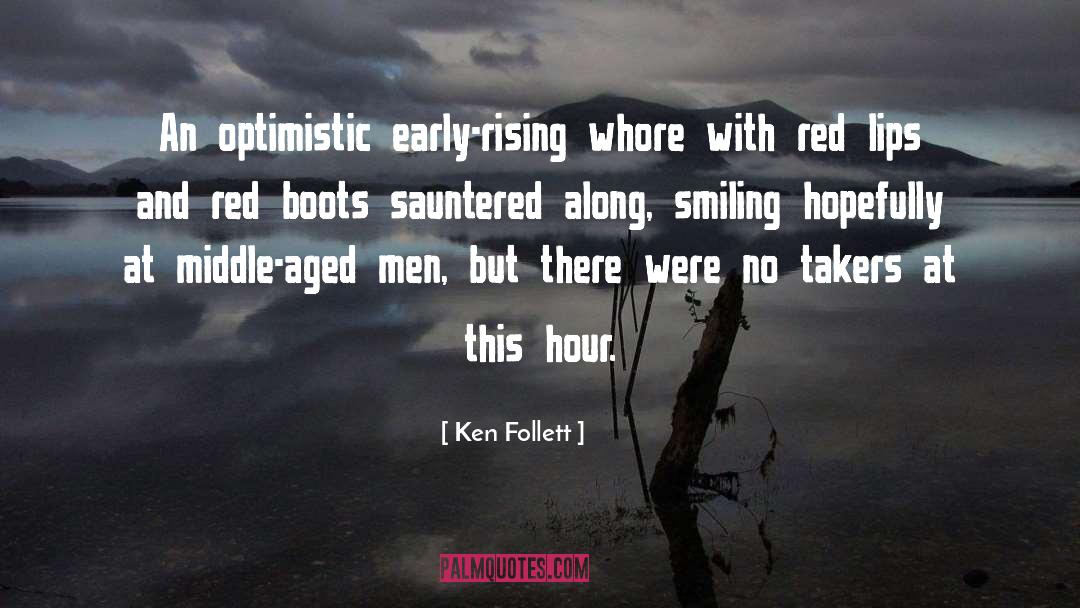 Red Lips quotes by Ken Follett