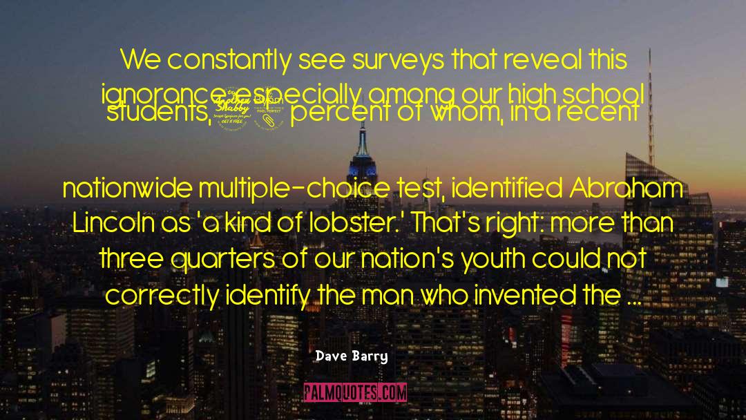 Red Lobster quotes by Dave Barry