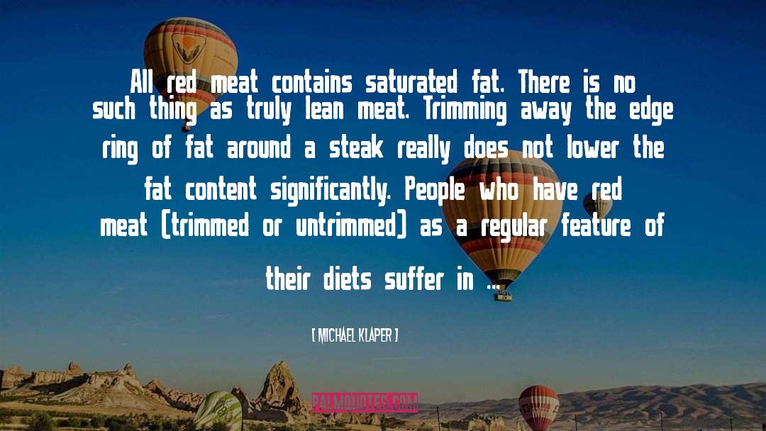 Red Meat quotes by Michael Klaper
