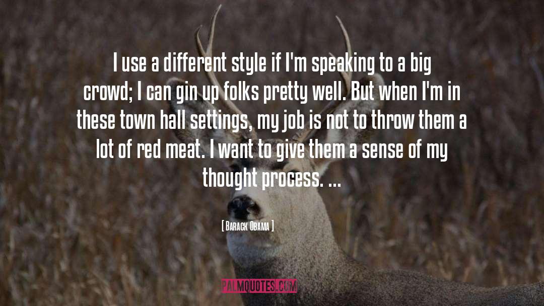 Red Meat quotes by Barack Obama