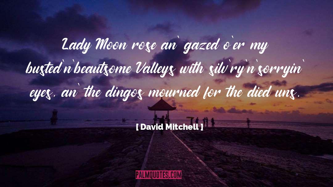 Red Moon quotes by David Mitchell