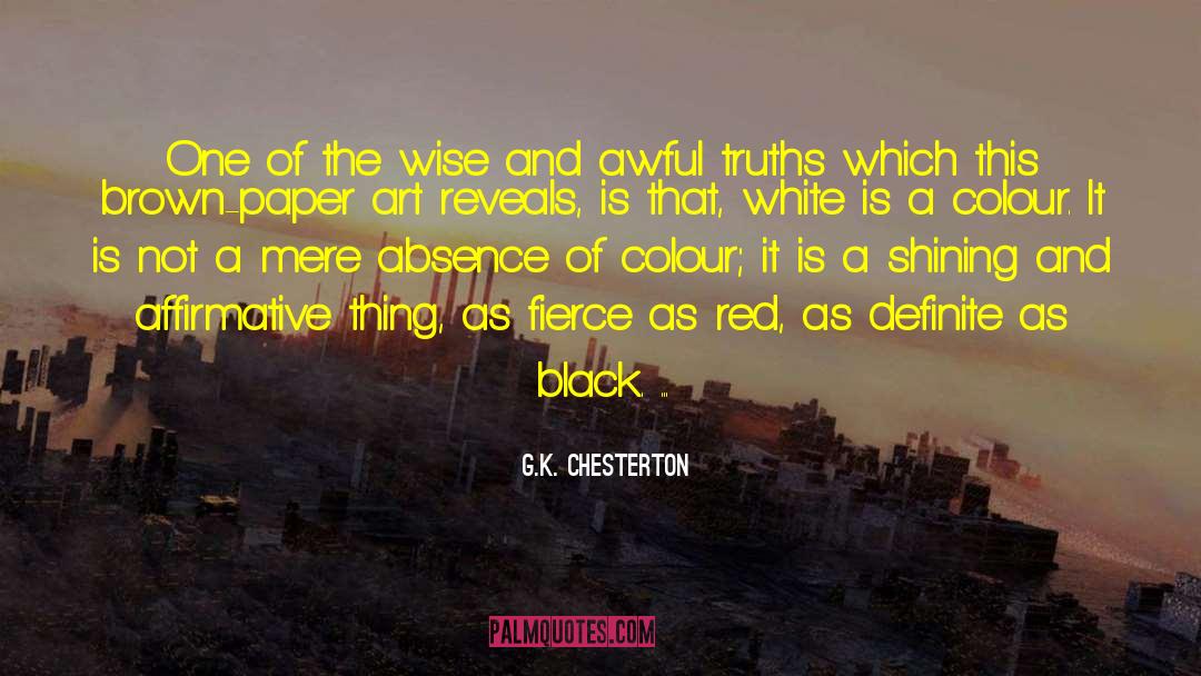 Red Ribbon quotes by G.K. Chesterton