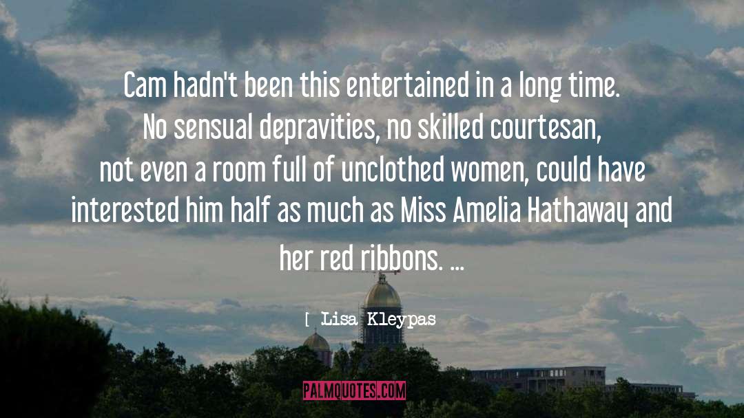 Red Ribbons quotes by Lisa Kleypas