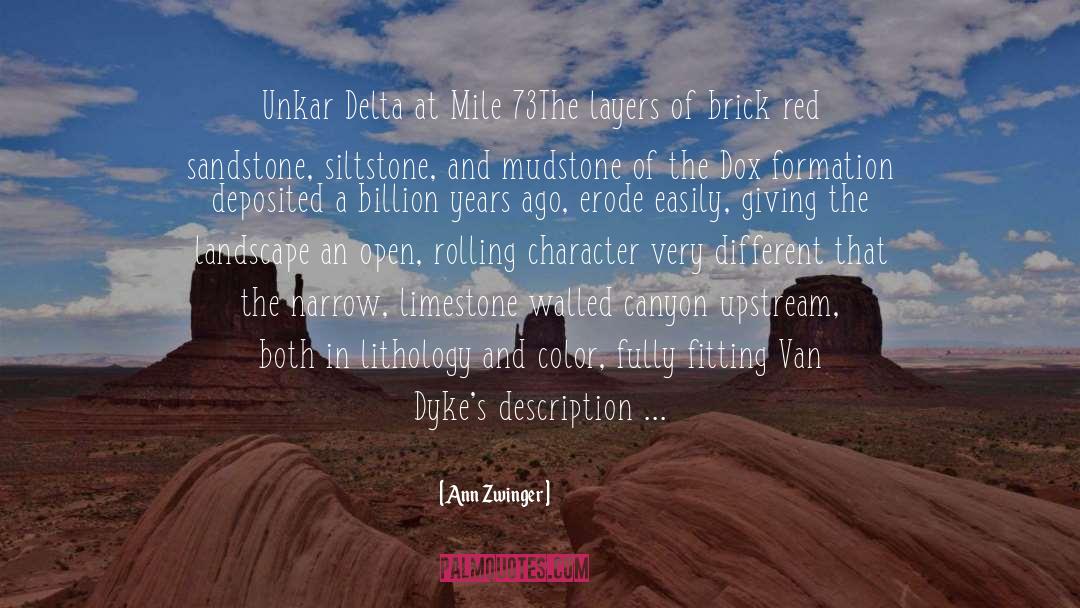 Red Rocks Amphitheater quotes by Ann Zwinger
