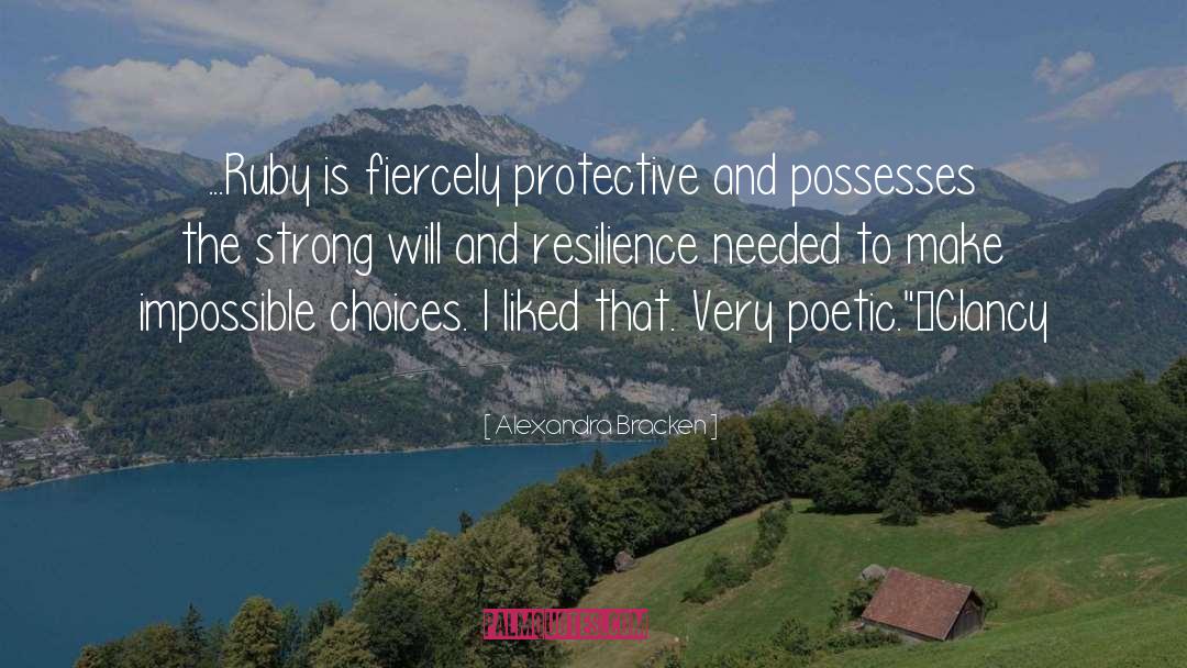 Red Ruby quotes by Alexandra Bracken