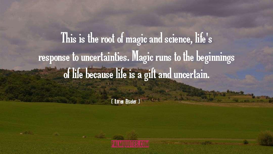 Red Scrolls Of Magic quotes by Loren Eiseley