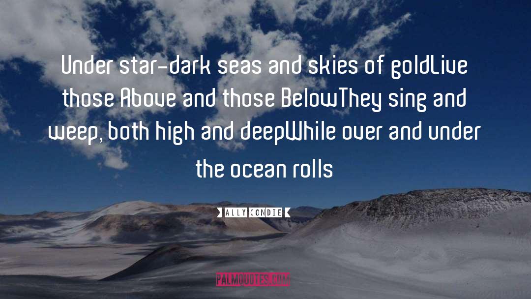 Red Seas Under Red Skies quotes by Ally Condie