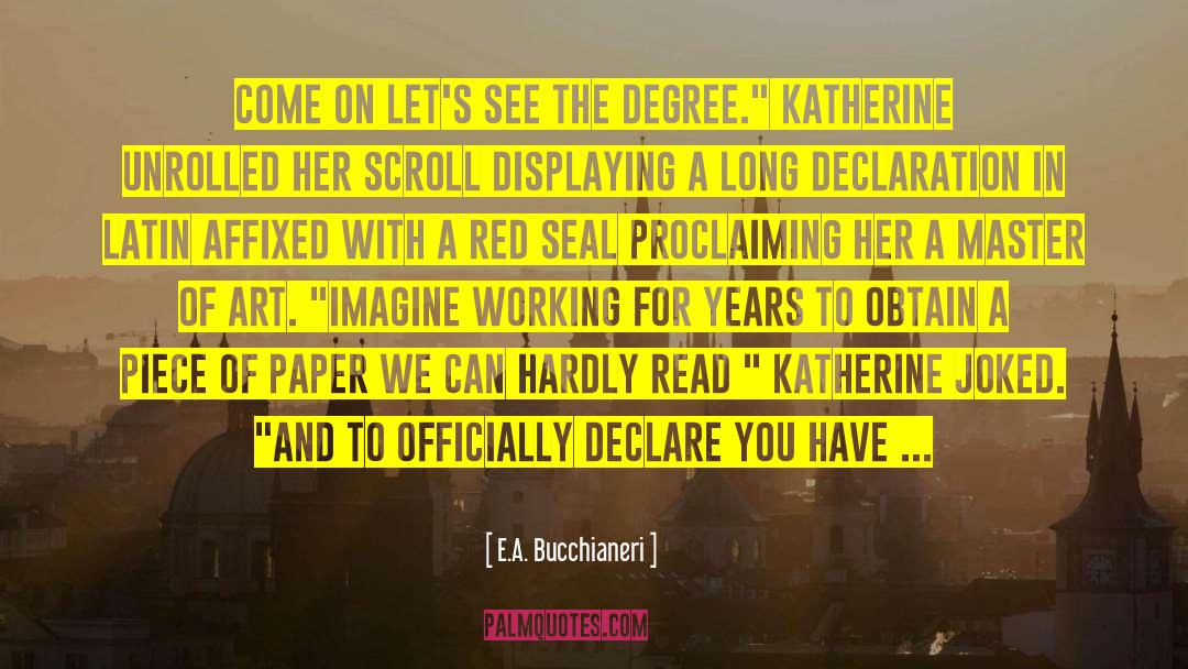 Red Shirts quotes by E.A. Bucchianeri