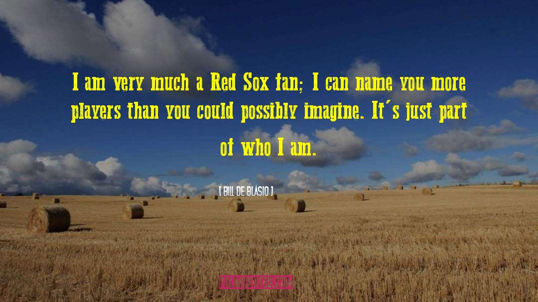 Red Sox Fans quotes by Bill De Blasio