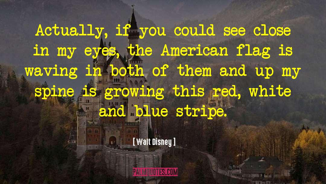 Red White And Blue quotes by Walt Disney