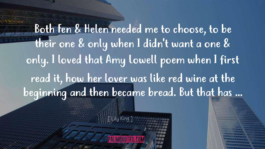 Red Wine quotes by Lily King