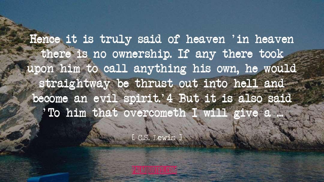 Redeemed quotes by C.S. Lewis