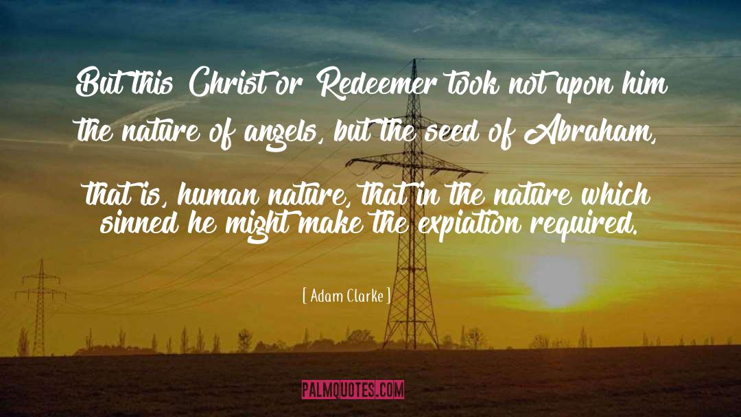 Redeemer quotes by Adam Clarke