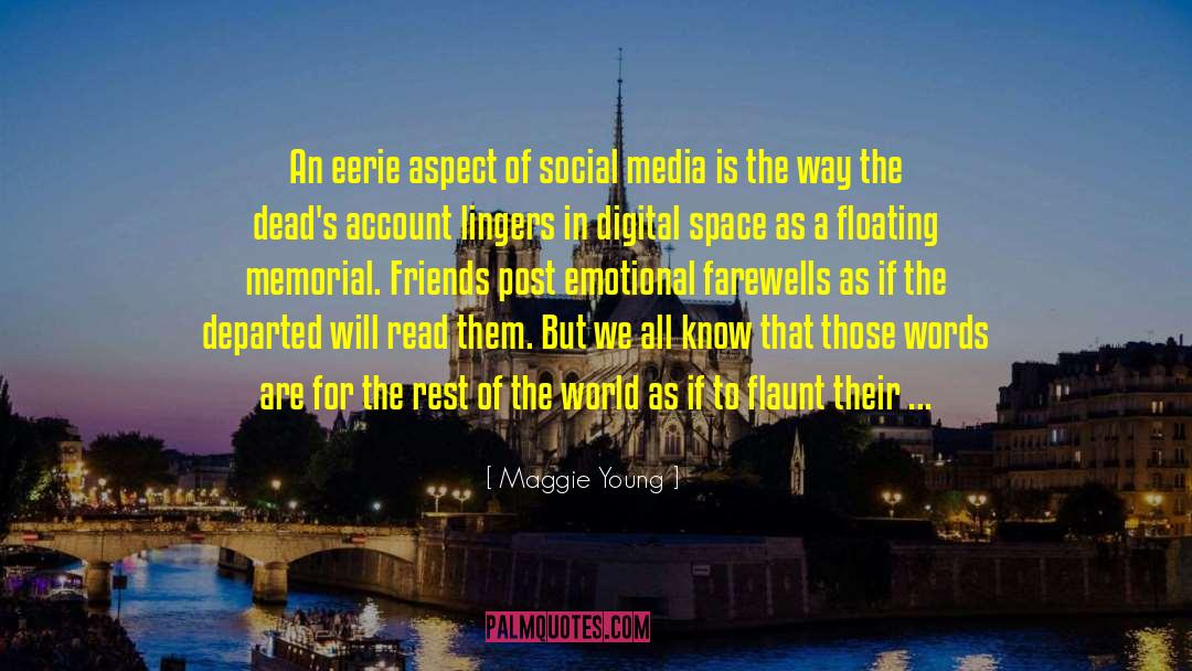 Redeeming Social Value quotes by Maggie Young