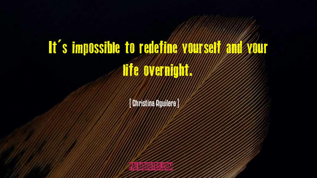 Redefine quotes by Christina Aguilera