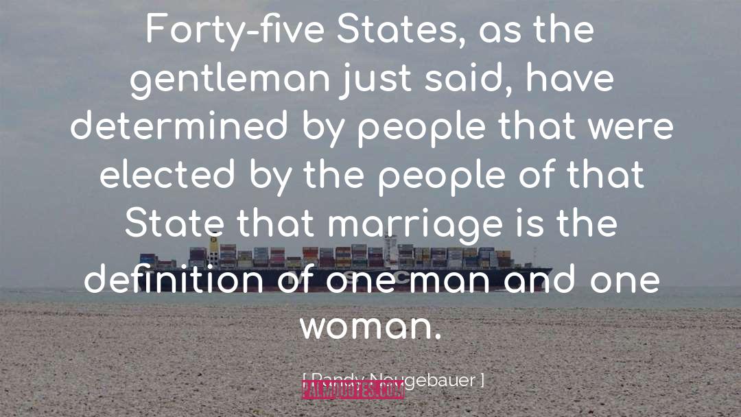 Redefining Marriage quotes by Randy Neugebauer