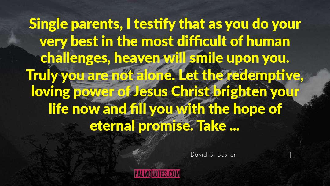 Redemptive quotes by David S. Baxter
