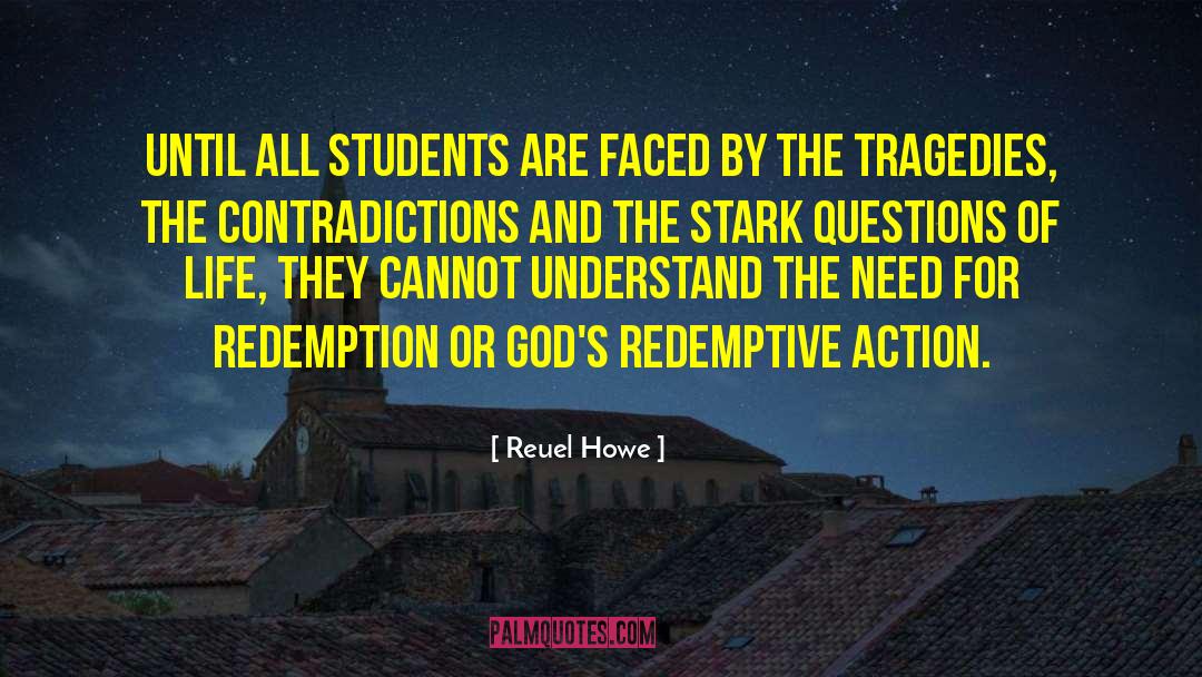Redemptive quotes by Reuel Howe