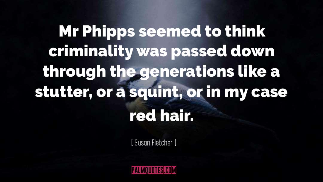 Redheads quotes by Susan Fletcher