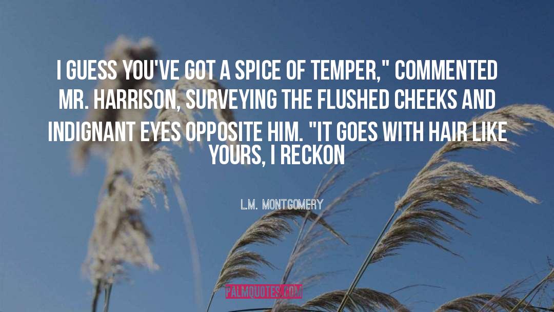 Redheads quotes by L.M. Montgomery