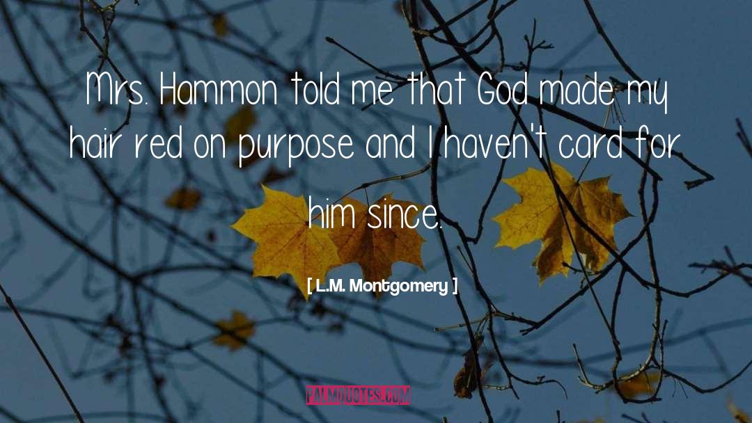 Redheads quotes by L.M. Montgomery