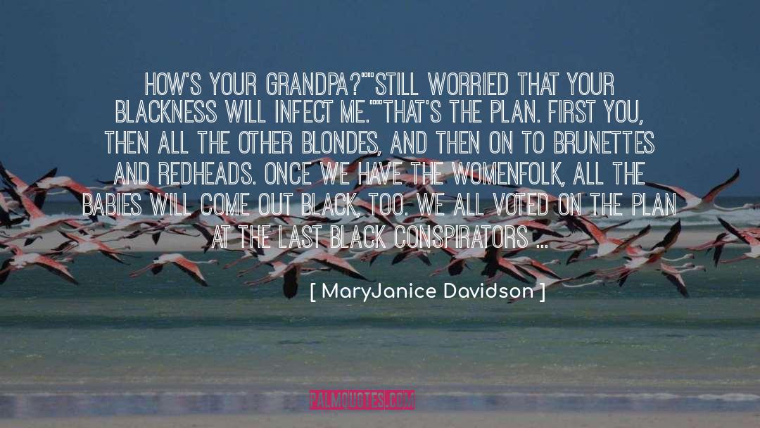 Redheads quotes by MaryJanice Davidson