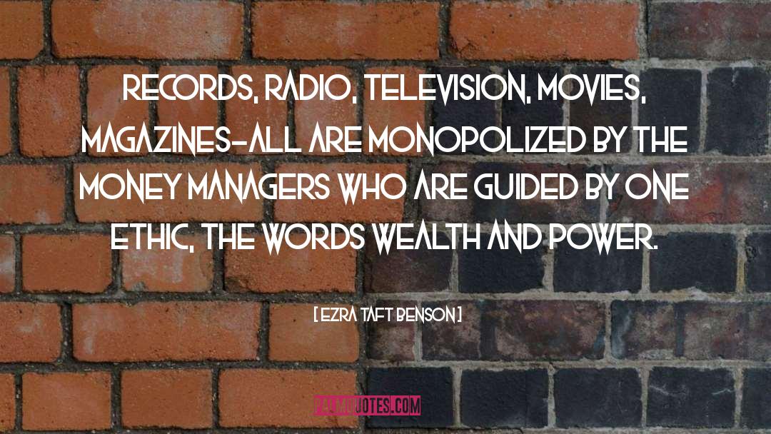 Redistribute Wealth quotes by Ezra Taft Benson