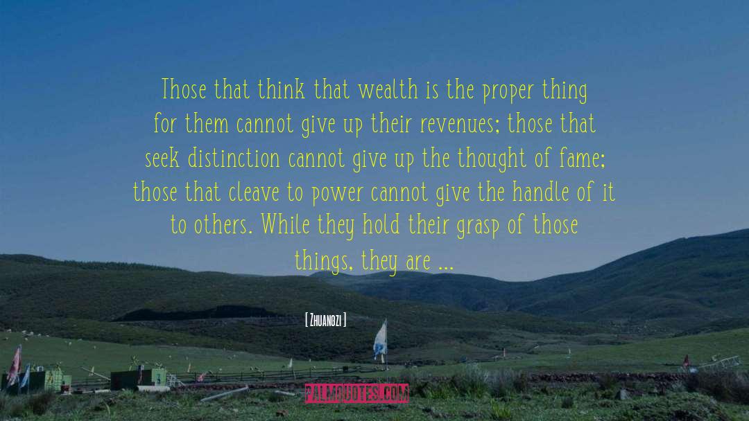 Redistribution Of Wealth quotes by Zhuangzi