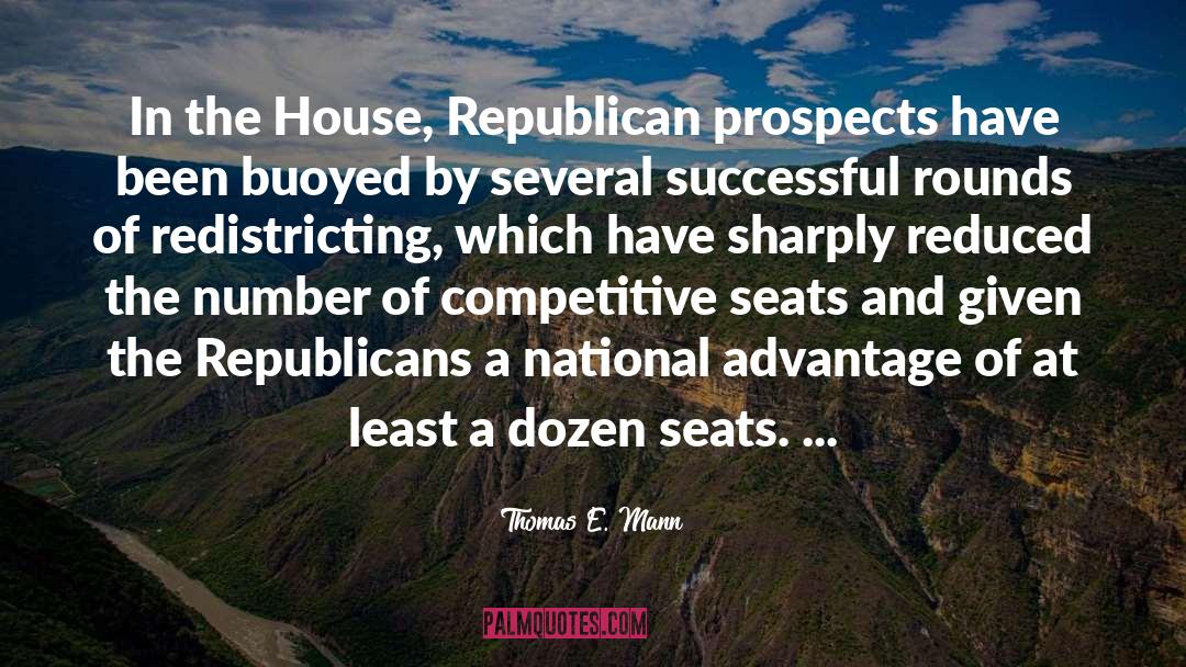 Redistricting quotes by Thomas E. Mann