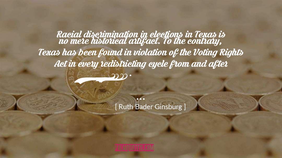 Redistricting quotes by Ruth Bader Ginsburg