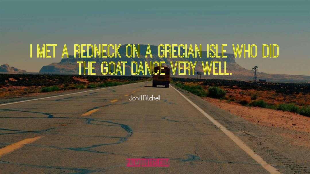 Redneck quotes by Joni Mitchell