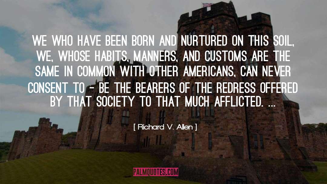 Redress quotes by Richard V. Allen