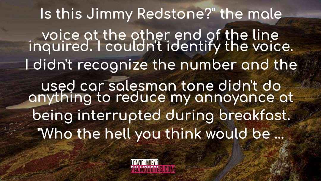 Redstone quotes by David Harry