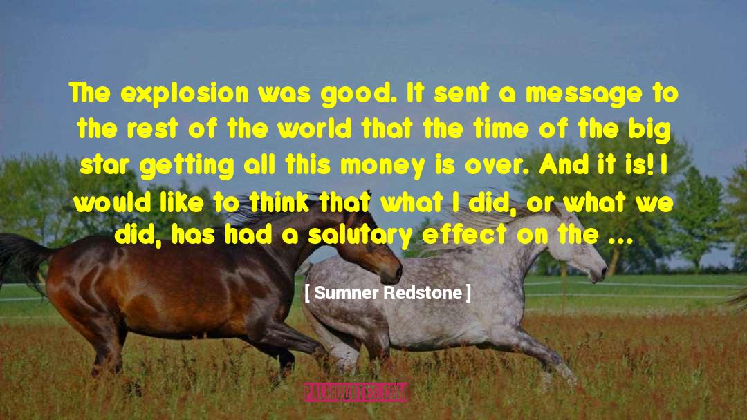 Redstone quotes by Sumner Redstone