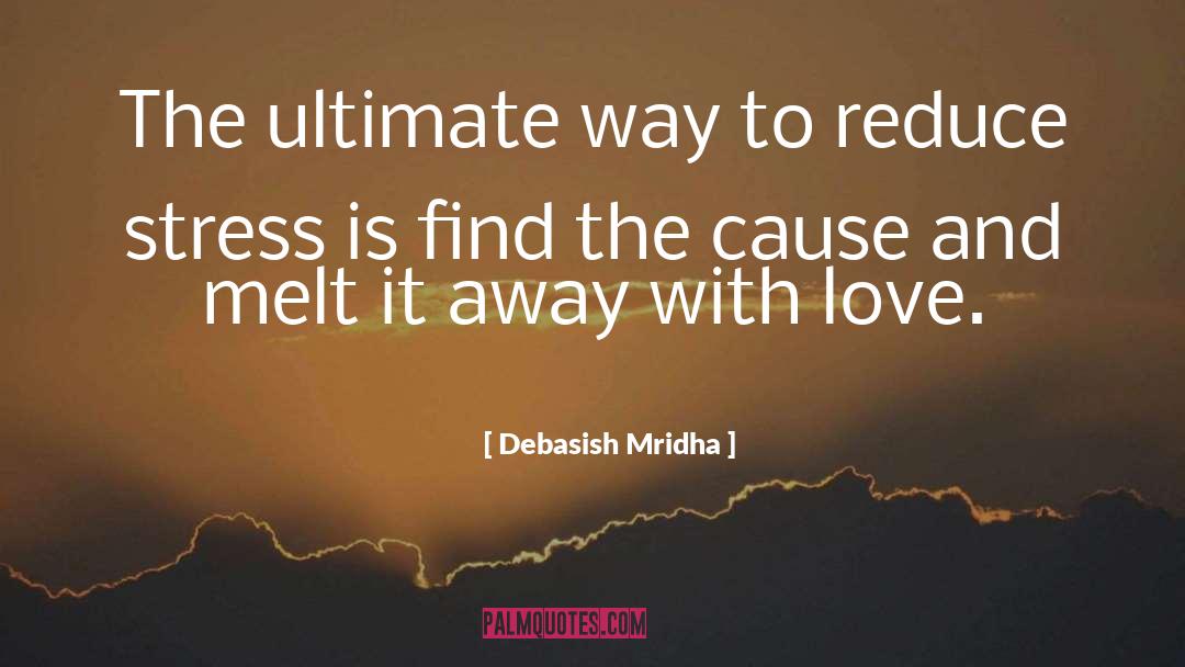 Reduce Stress quotes by Debasish Mridha