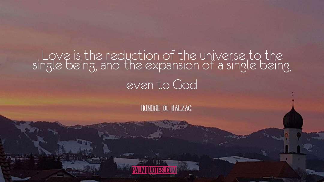 Reduction quotes by Honore De Balzac
