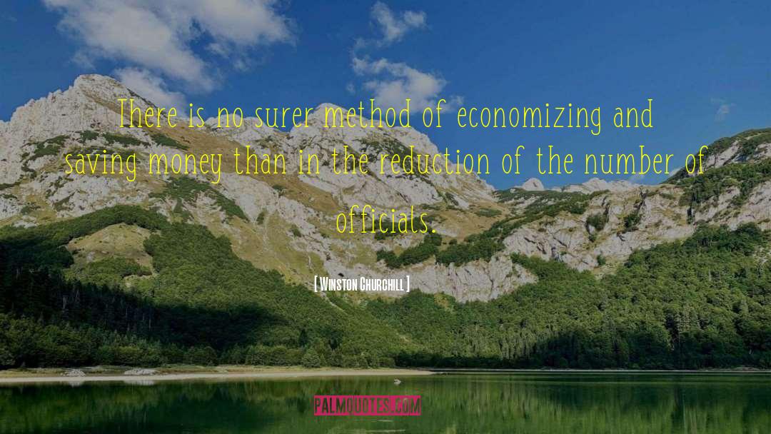 Reduction quotes by Winston Churchill