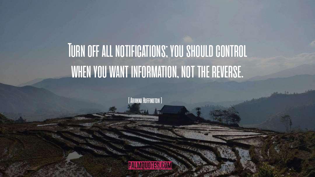 Redundant Information quotes by Arianna Huffington