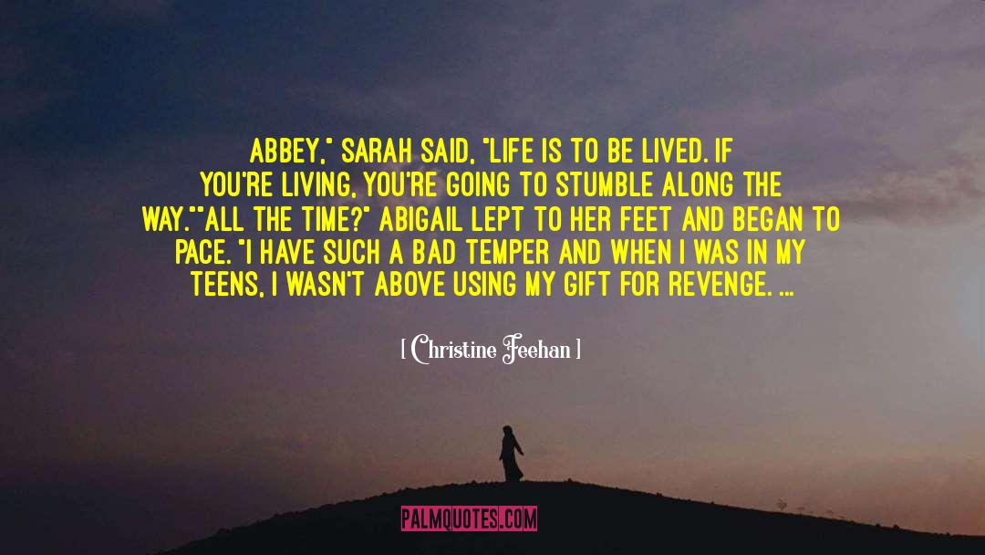 Redwall Abbey quotes by Christine Feehan
