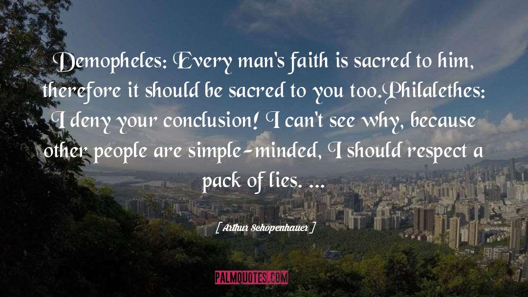 Redwood Pack quotes by Arthur Schopenhauer