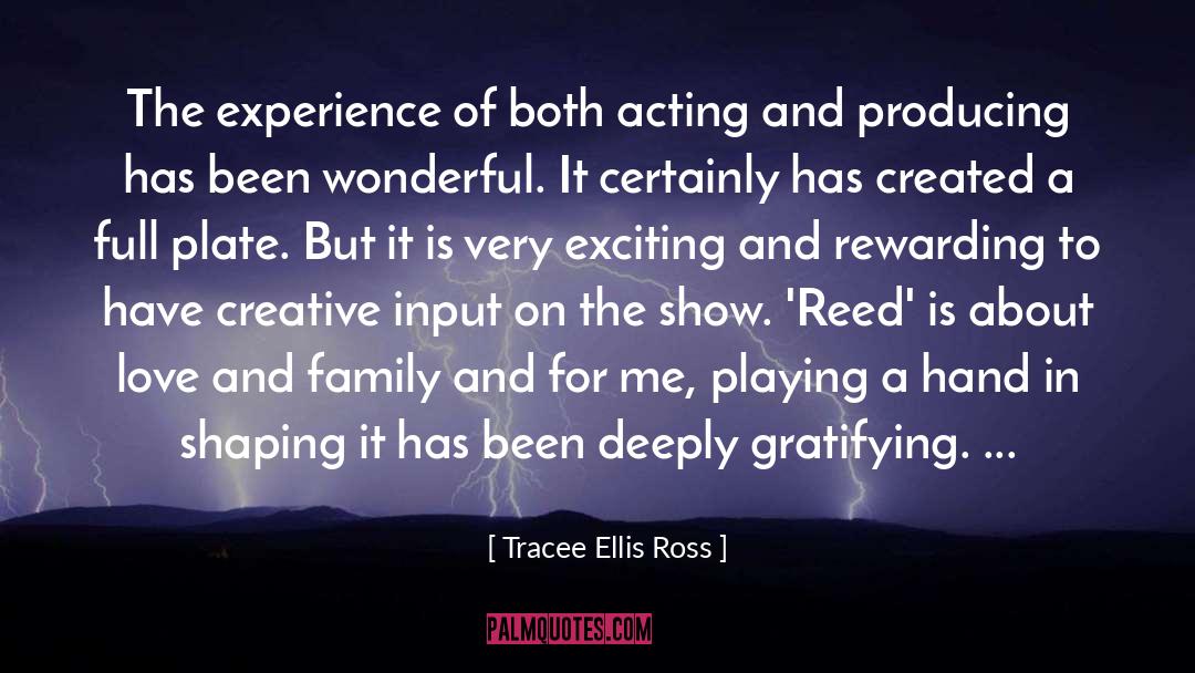 Reed quotes by Tracee Ellis Ross