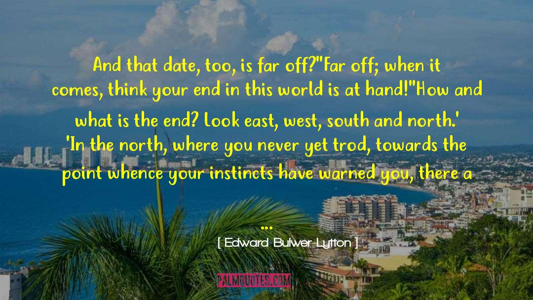 Reefs quotes by Edward Bulwer-Lytton