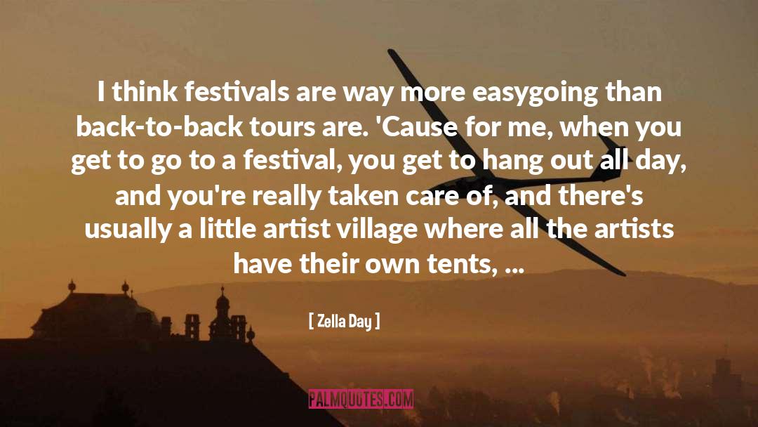 Reenactment Tents quotes by Zella Day