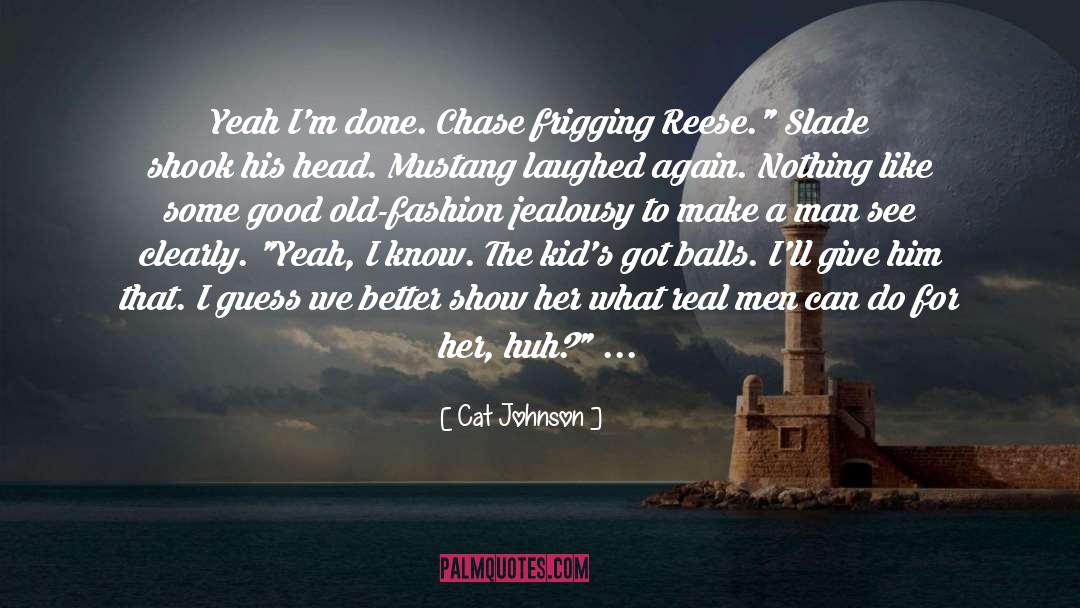 Reese quotes by Cat Johnson