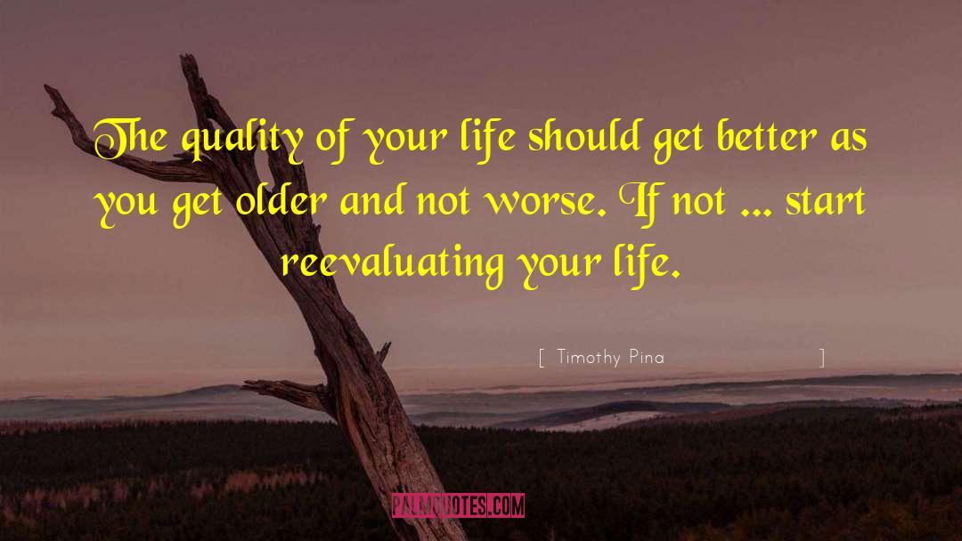 Reevaluating quotes by Timothy Pina